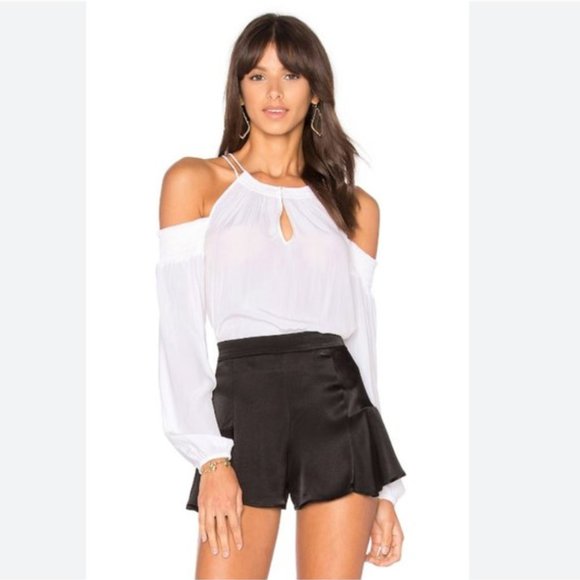 Ramy Brook Heidi cold‎ shoulder top - Picture 1 of 6
